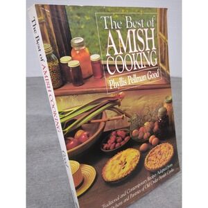 1996 The Best Of Amish Cooking Phyllis Pellman Good VTG Trade Paperback Cookbook